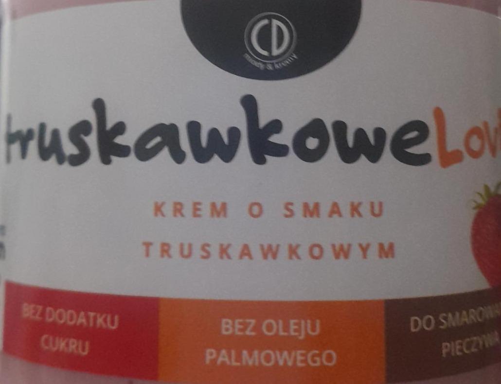 Truskawkowelove Krem O Smaku Truskawkowym G Kalorie Kj I