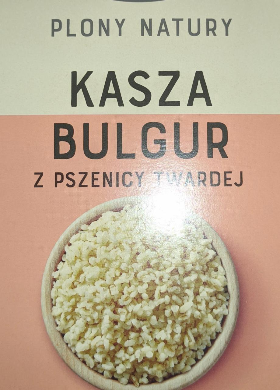 Kasza bulgur z pszenicy twardej Plony Natury kalorie kJ i wartości