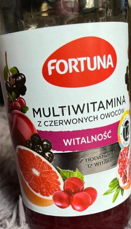 Zdjęcia - Multiwitamina z czerwonych owoców witalność Fortuna