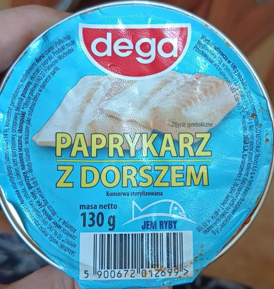 Zdjęcia - Paprykarz z dorszem Dega