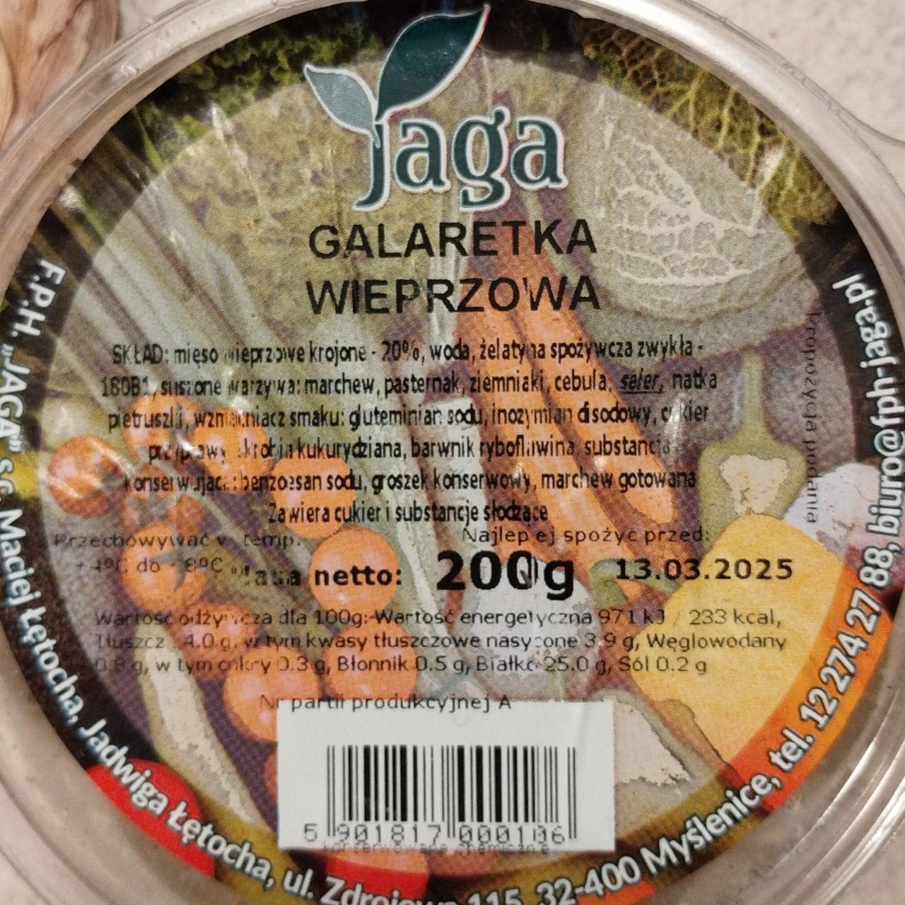 Zdjęcia - Galaretka wieprzowa Jaga