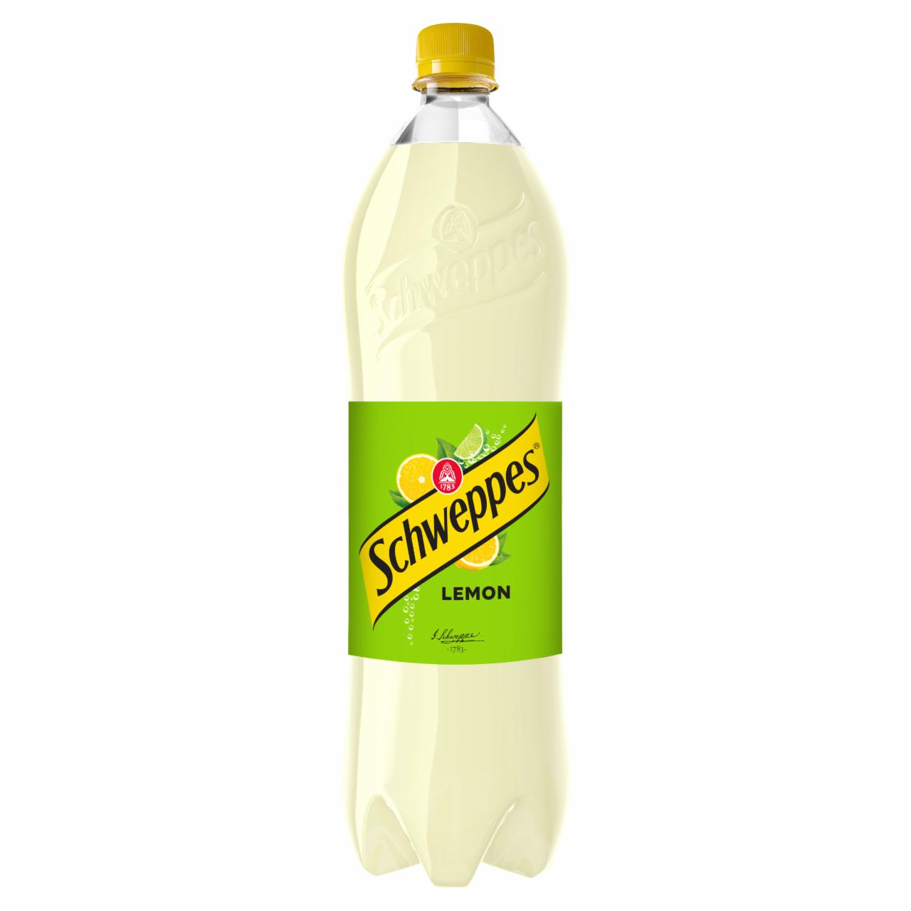 Zdjęcia - Schweppes Lemon Napój gazowany 1,35 l