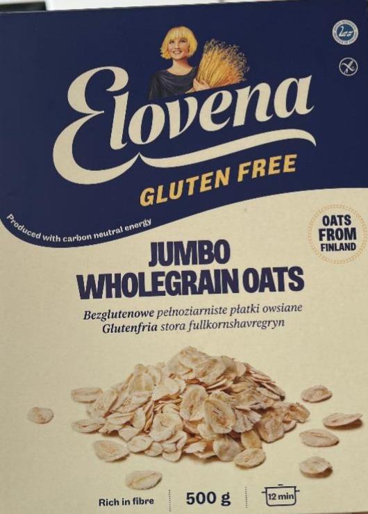 Zdjęcia - Jumbo wholegrain oats Elovena