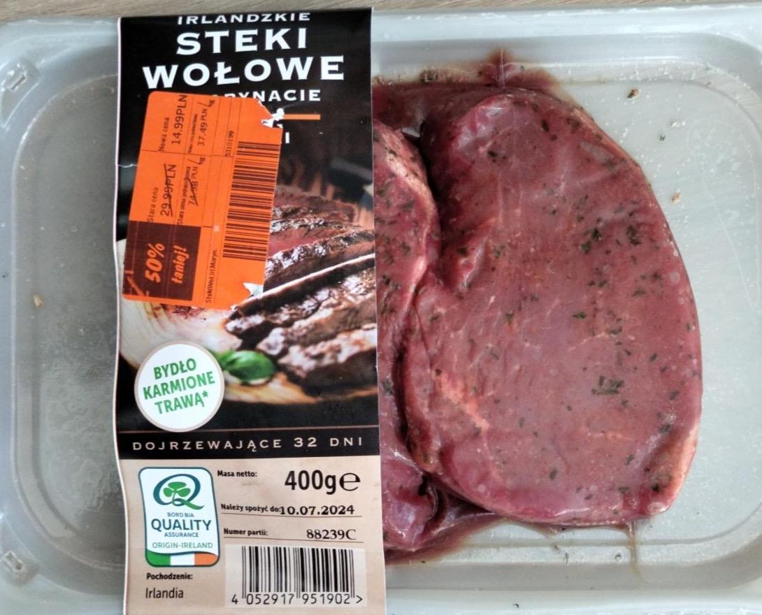 Zdjęcia - Irlandzkie steki wołowe w marynacie Dawn Meats