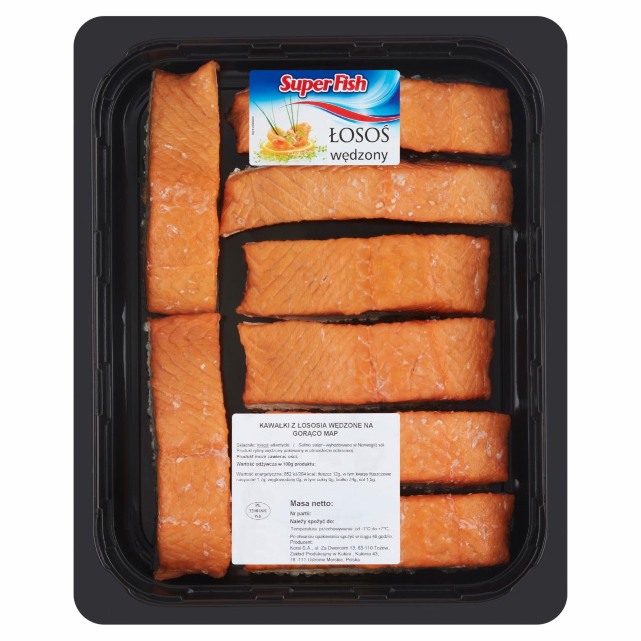 Zdjęcia - Super Fish Łosoś wędzony 1 kg