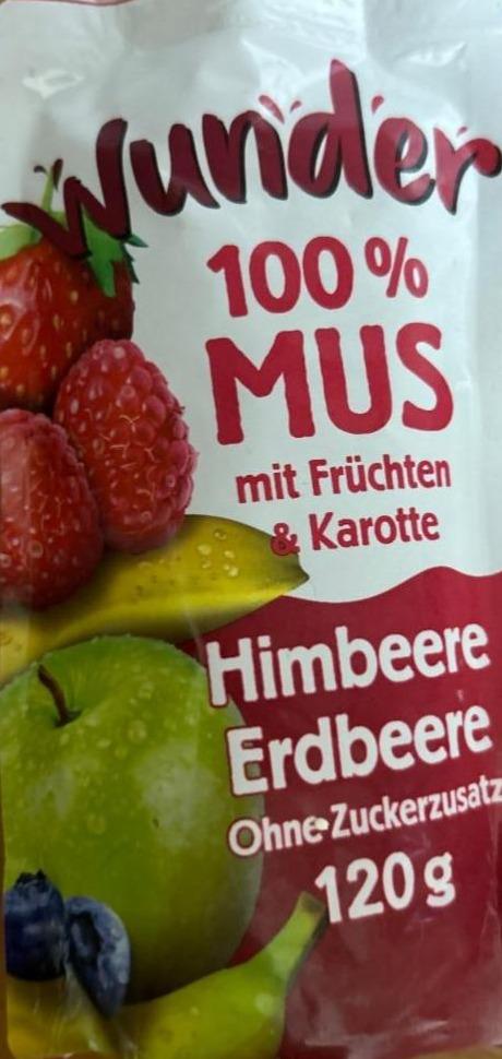 Zdjęcia - Mus 100% mit früchten&karotte Wunder