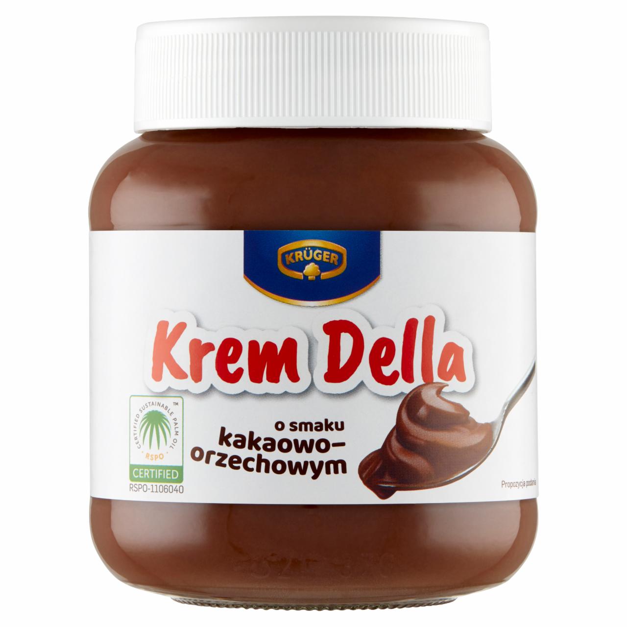 Zdjęcia - Krem della o smaku kakaowo orzechowym Krüger