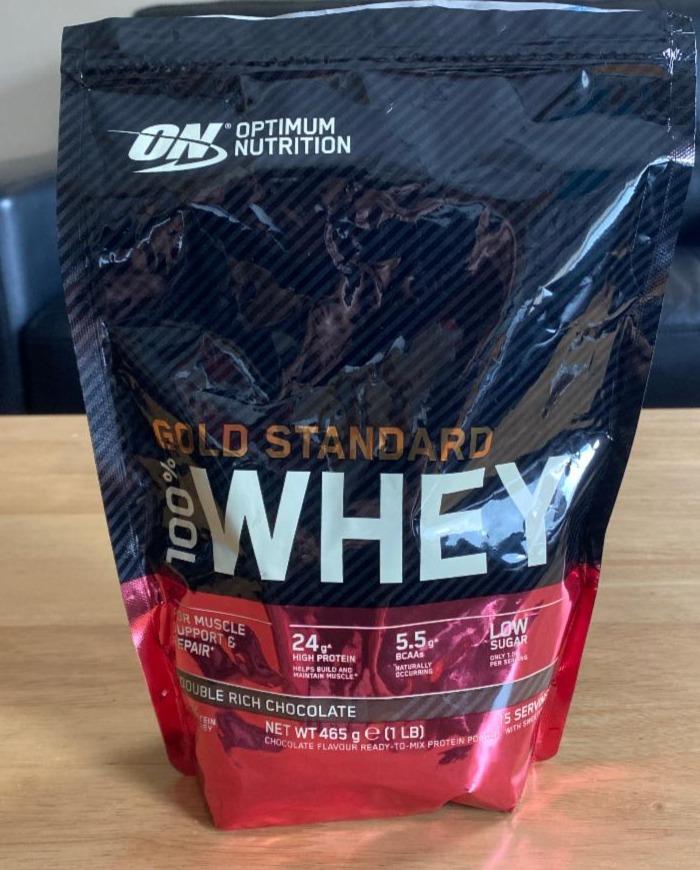 Zdjęcia - Gold standard 100% Whey Double rich chocolate Optimum Nutrition