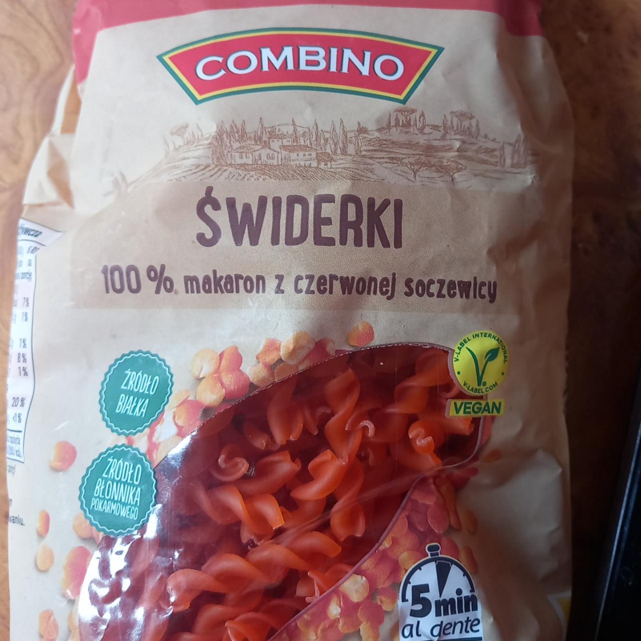 Zdjęcia - Świderki makaron z czerwonej soczewicy Combino