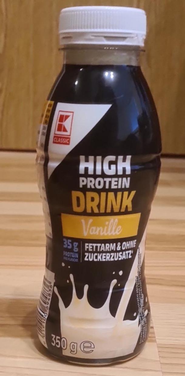 Zdjęcia - High protein drink vanille K-Classic