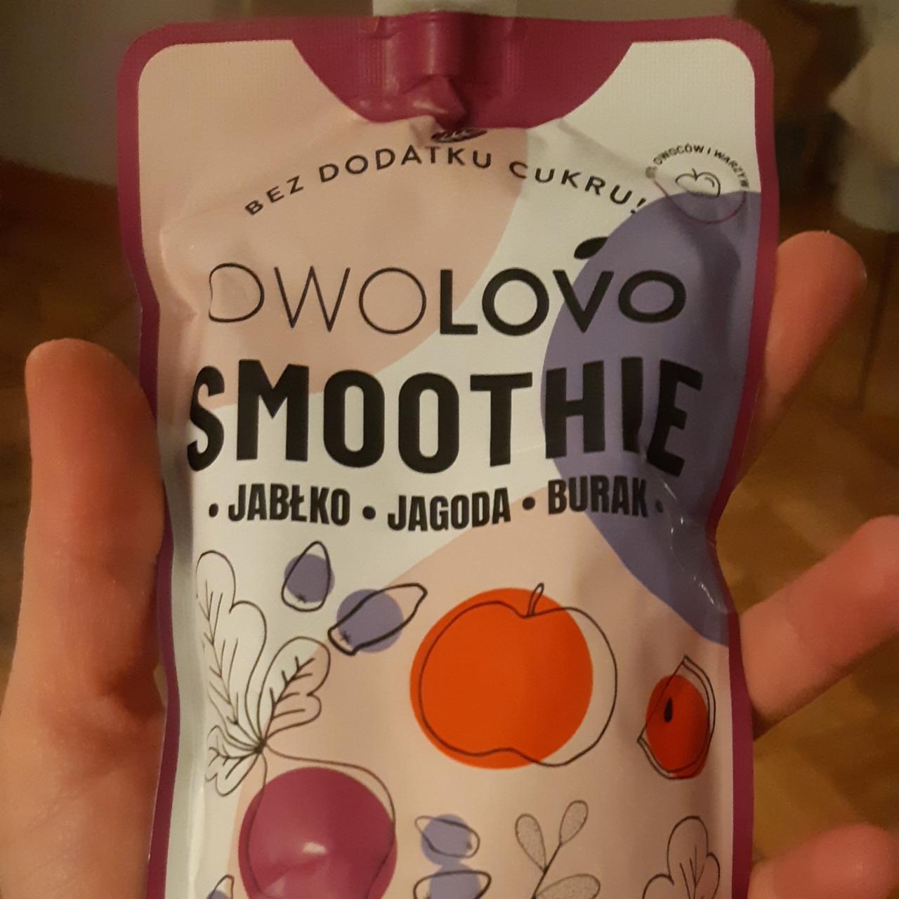 Zdjęcia - Smoothie jabłko jagoda burak Owolovo