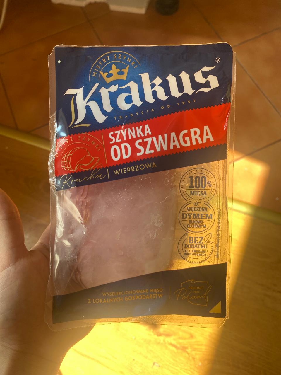 Zdjęcia - Szynka od szwagra 90 g Krakus