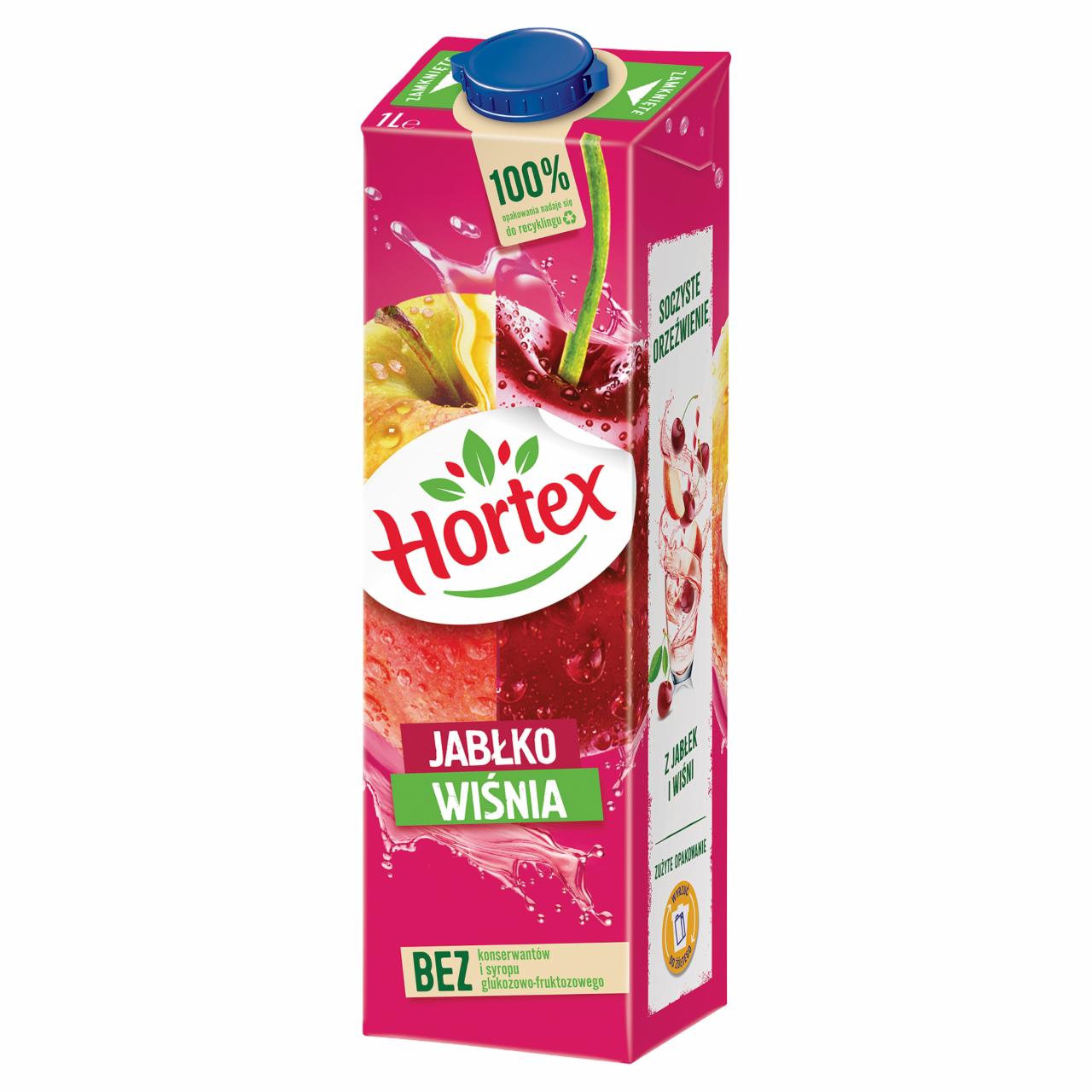 Zdjęcia - Hortex Napój jabłko wiśnia 1 l