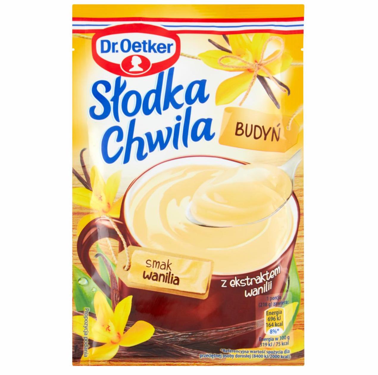 Zdjęcia - Dr. Oetker Słodka Chwila Budyń smak wanilia 43 g