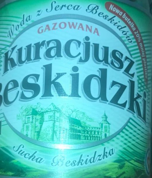 Zdjęcia - Woda gazowana Kuracjusz Beskidzki