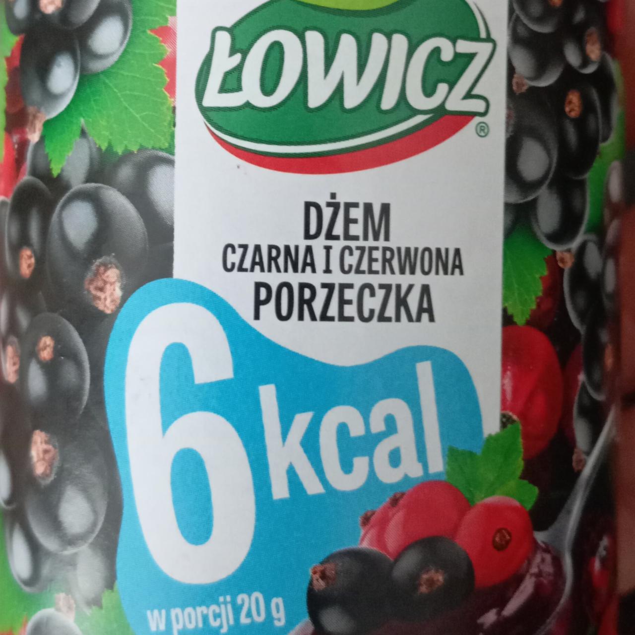 Zdjęcia - Dżem czarna i czerwona porzeczka Łowicz