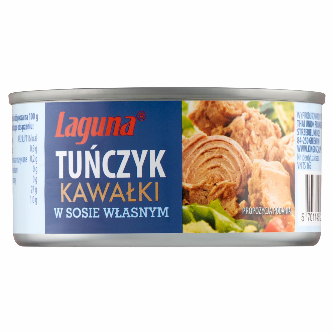 Zdjęcia - Laguna Tuńczyk kawałki w sosie własnym 170 g