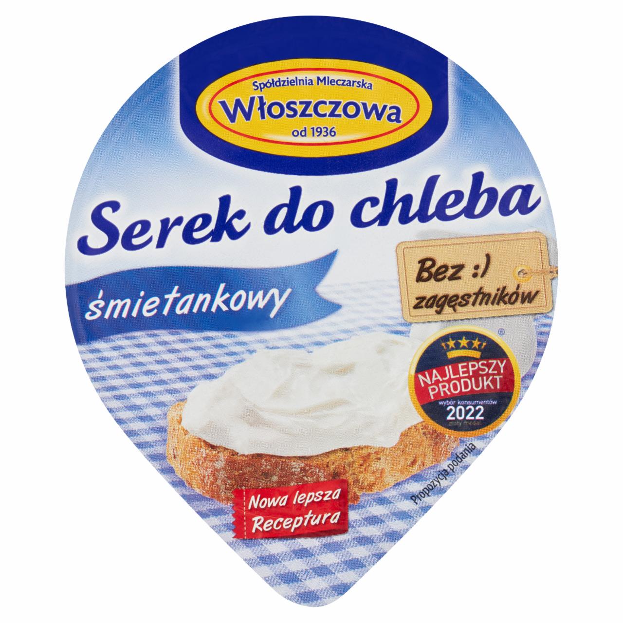 Zdjęcia - Włoszczowa Serek do chleba śmietankowy 100 g