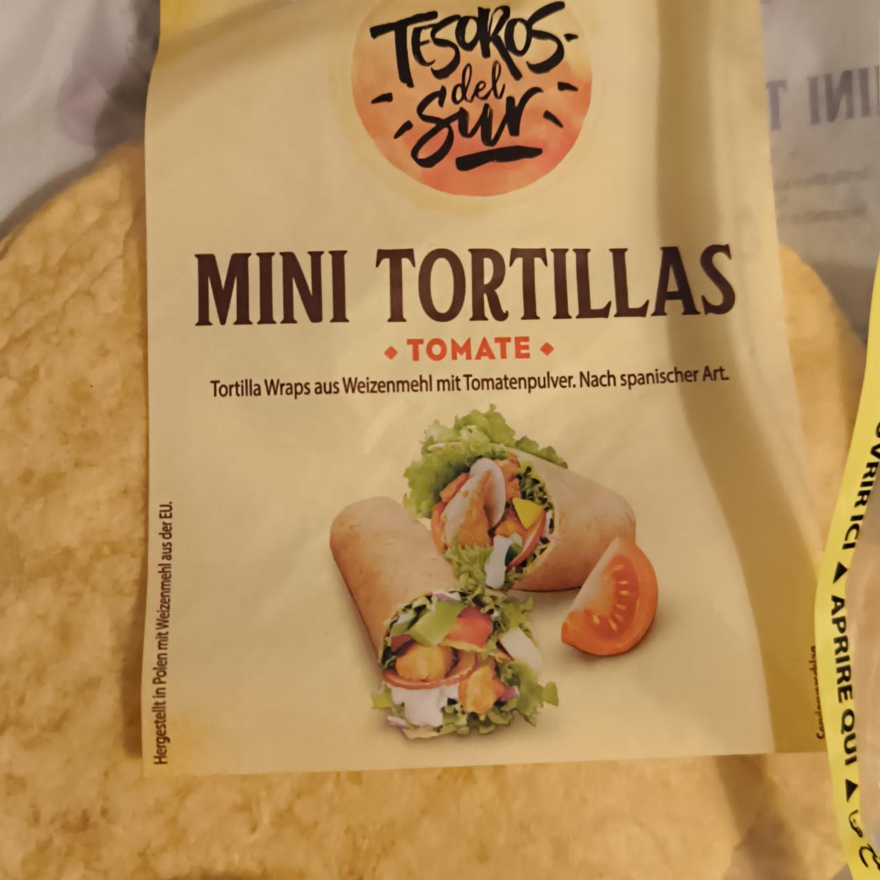 Zdjęcia - Mini tortillas tomate Tesoros del sur