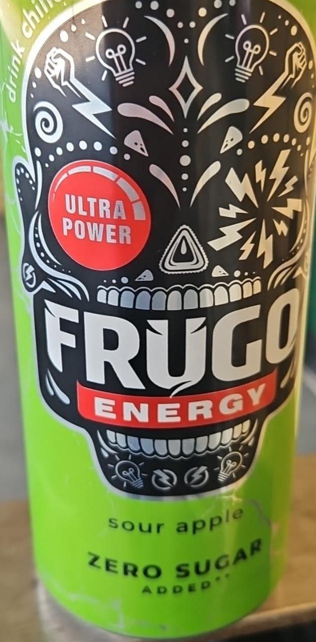 Zdjęcia - Energy sour apple Frugo