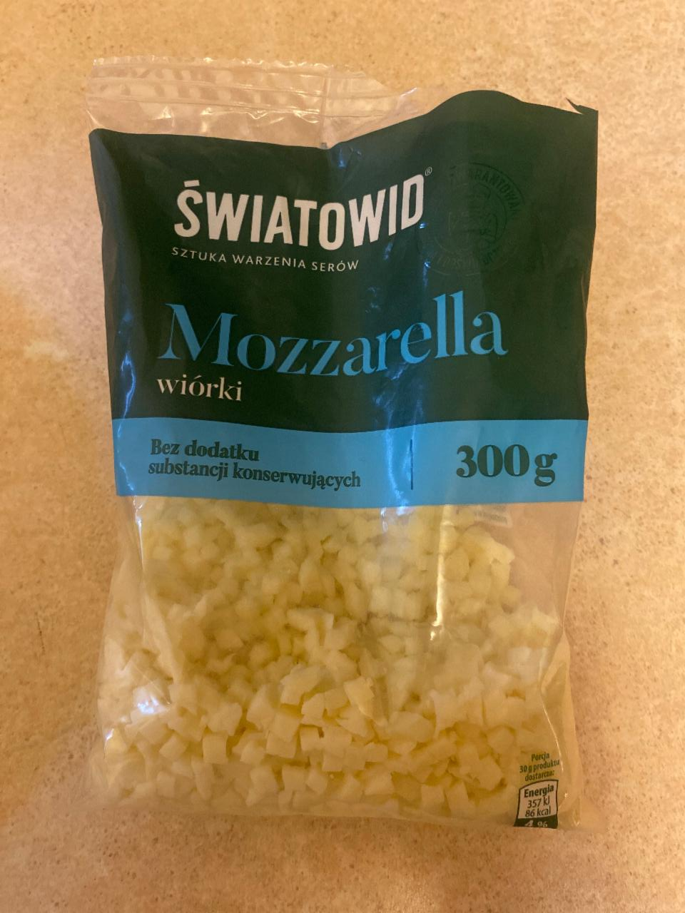 Zdjęcia - Mozzarella wiórki Światowid