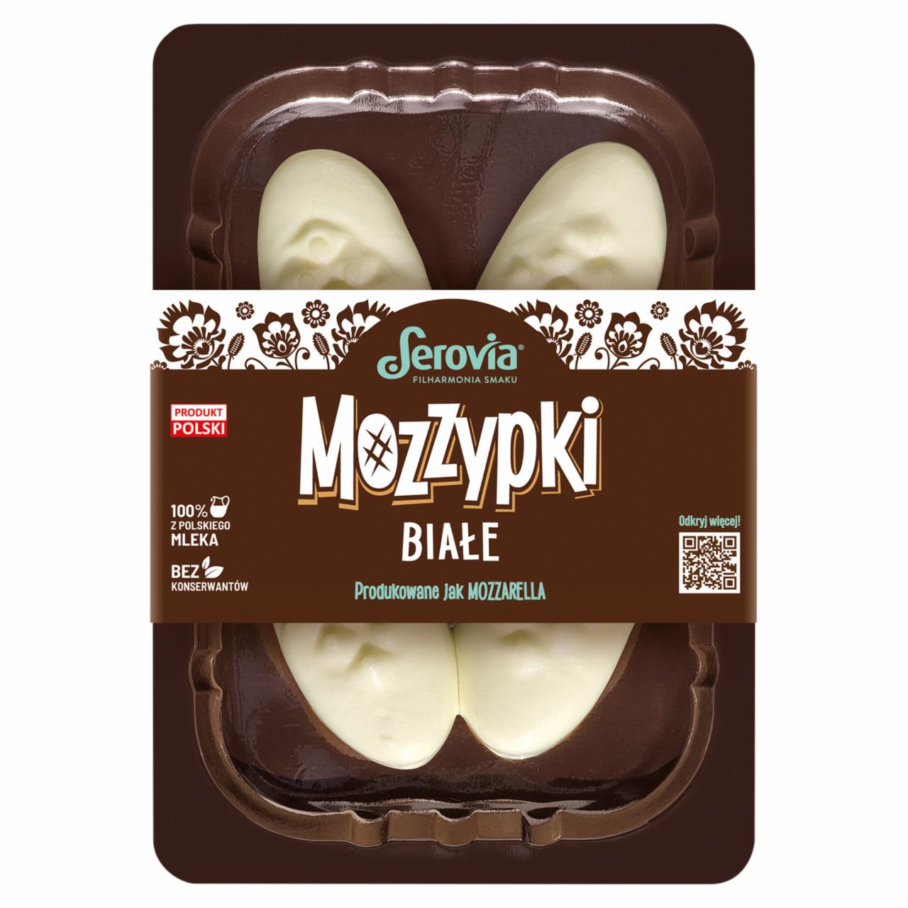 Zdjęcia - Serovia Ser mozzypki białe 156 g