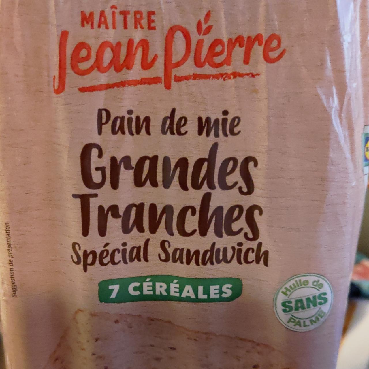 Zdjęcia - Pain de mie grandes tranches special sandwich Maitre Jean Pierre