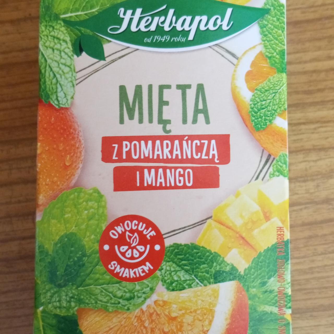 Zdjęcia - Mięta z pomarańczą i mango Herbapol