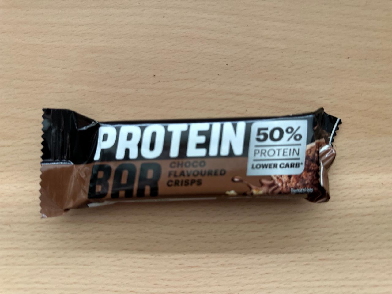 Zdjęcia - Protein bar 50% choco flavoured crisps Lidl