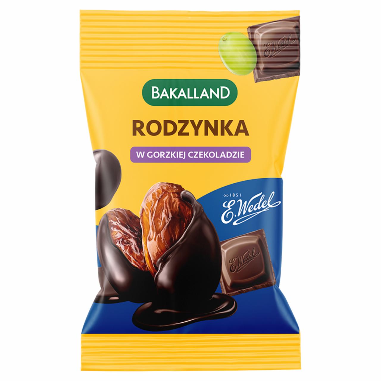 Zdjęcia - Bakalland Rodzynka w gorzkiej czekoladzie 37 g