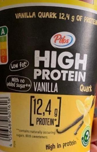 Zdjęcia - High protein vanilla quark Pilos