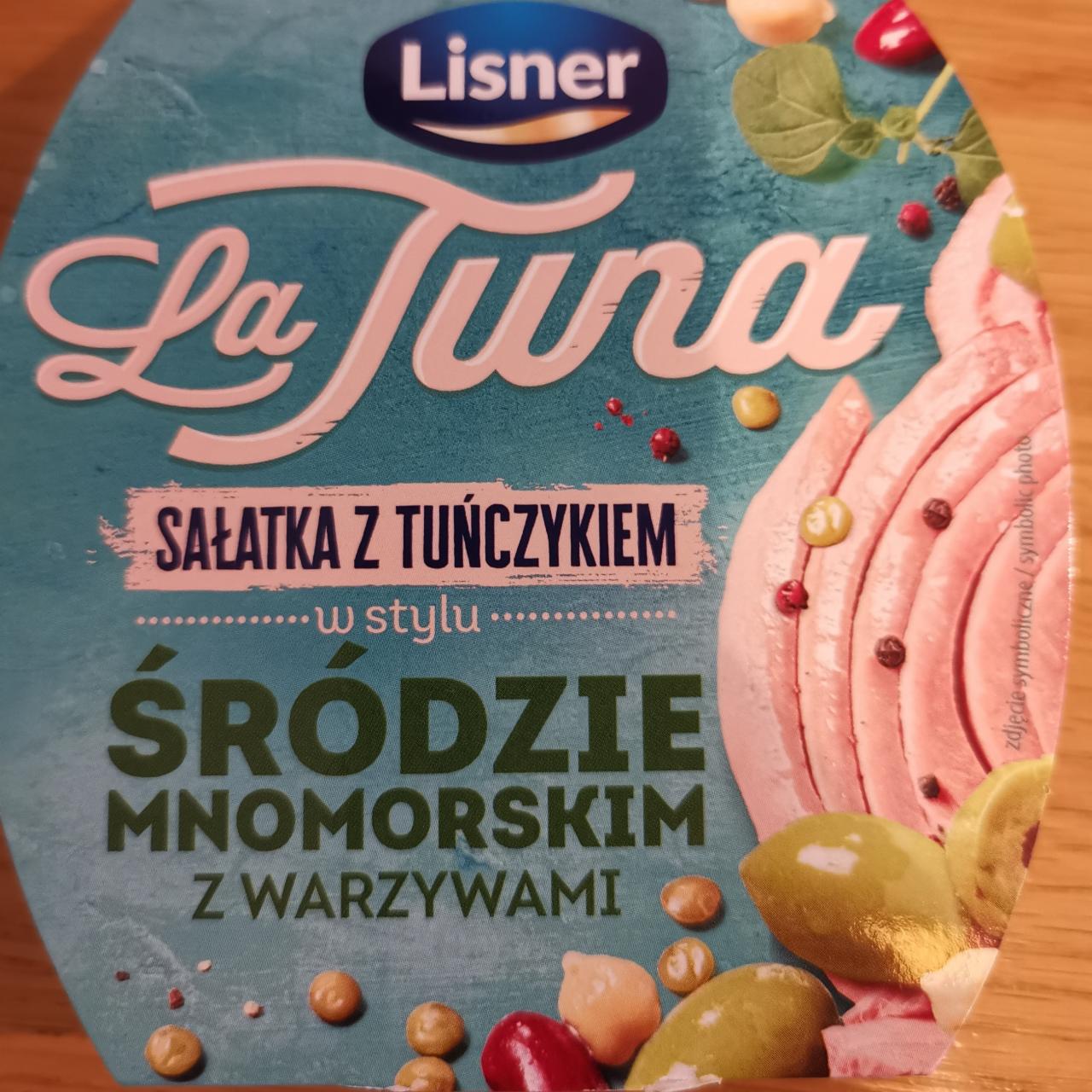 Zdjęcia - La tuna sałatka z tuńczykiem w stylu śródziemnomorskim z warzywami Lisner