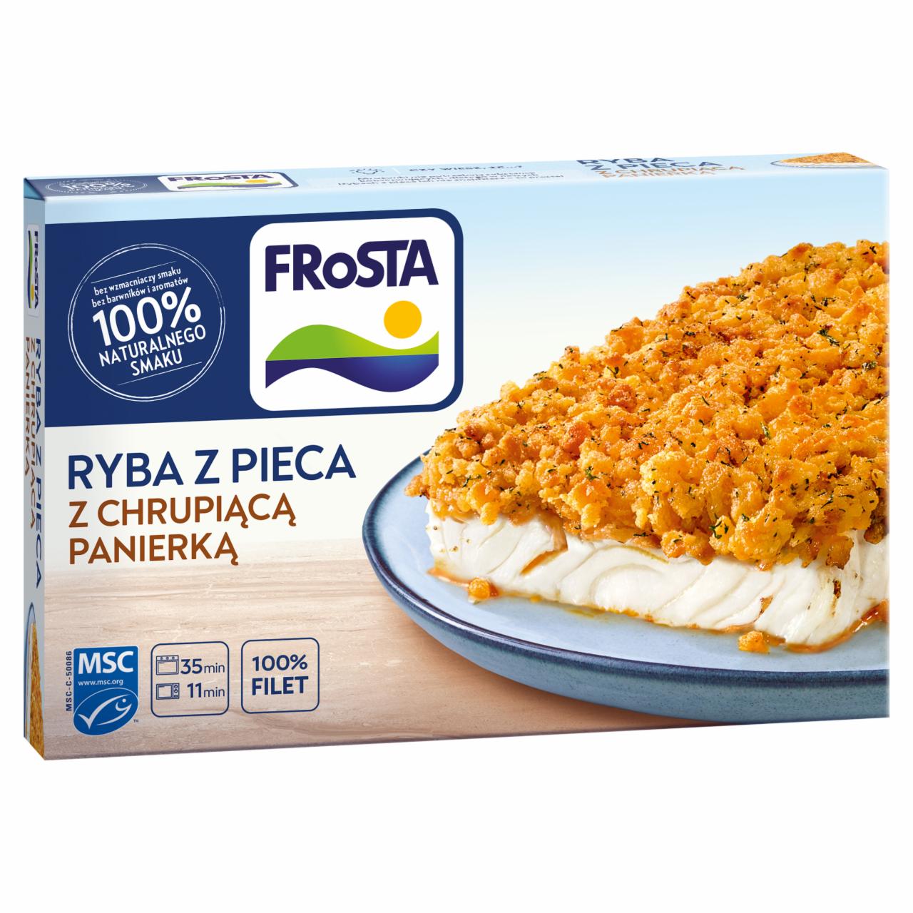 Zdjęcia - FRoSTA Ryba z pieca z chrupiącą panierką 345 g