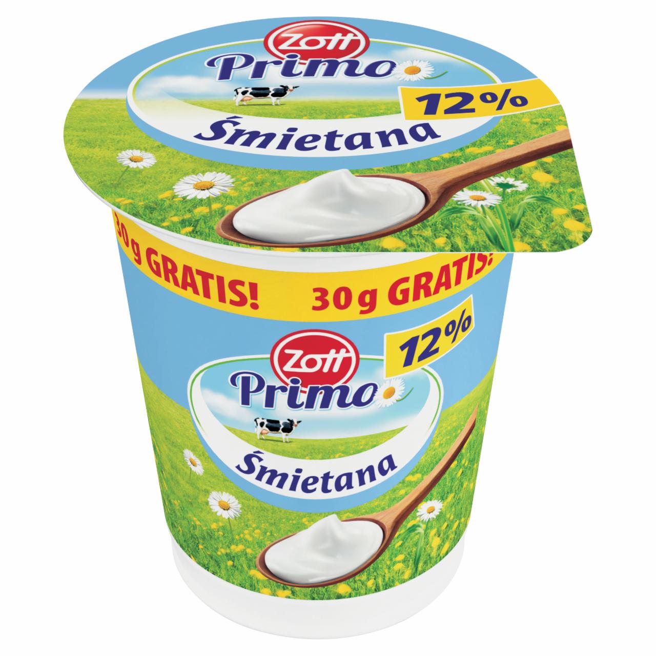 Zdjęcia - Zott Primo Śmietana 12 % 360 g