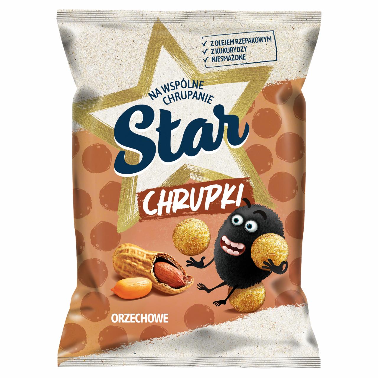 Zdjęcia - Star Chrupki kukurydziane orzechowe 125 g