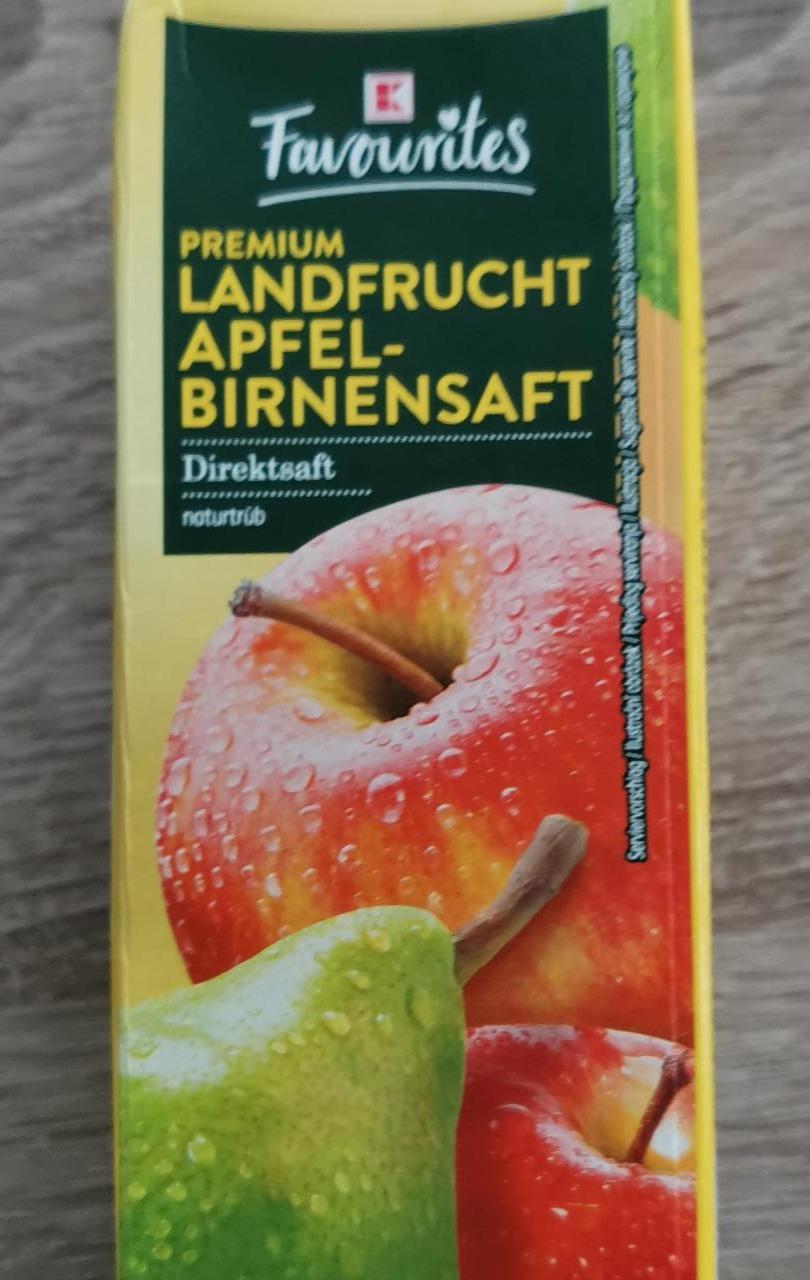 Zdjęcia - Premium landfrucht apfel-birnensaft K-Favourites