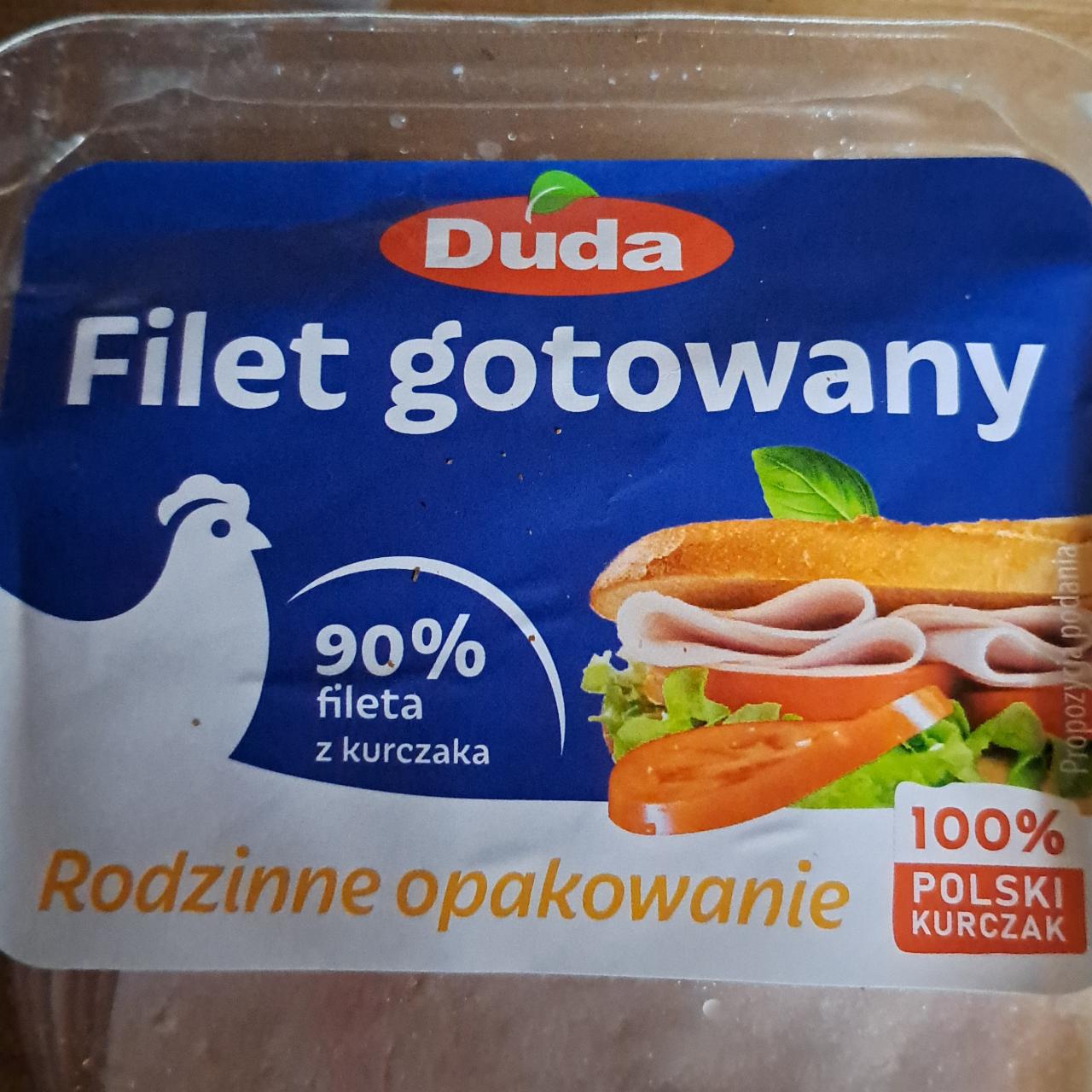 Zdjęcia - Filet gotowany 90% fileta z kurczaka Duda