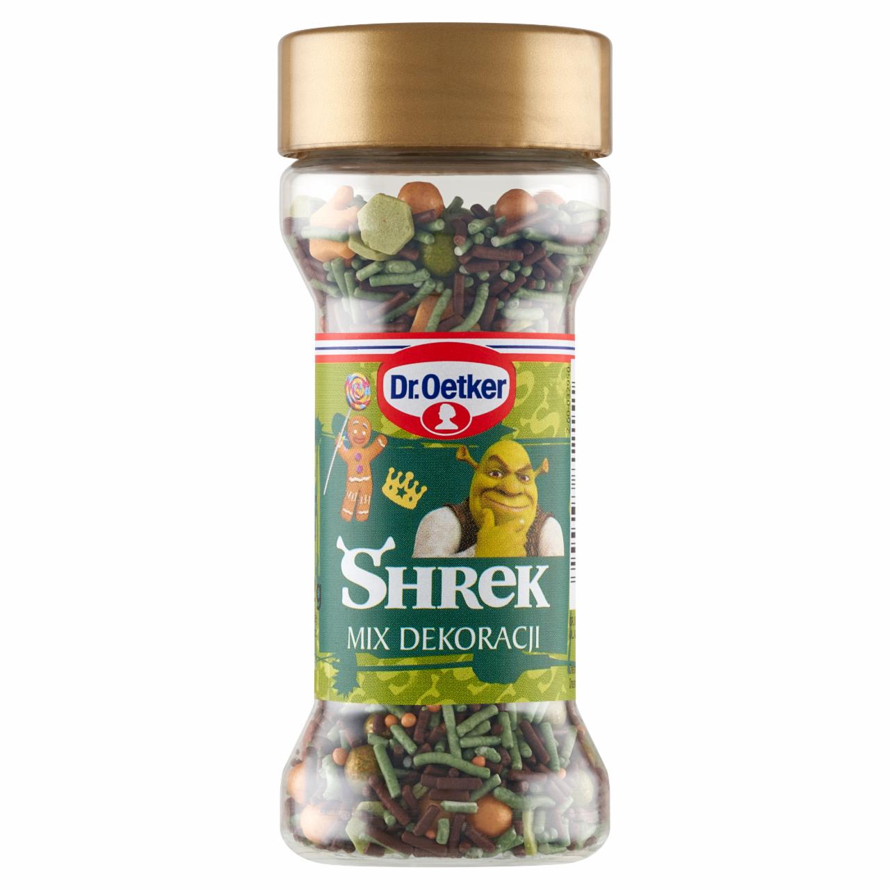 Zdjęcia - Dr. Oetker Mix dekoracji Shrek 52 g