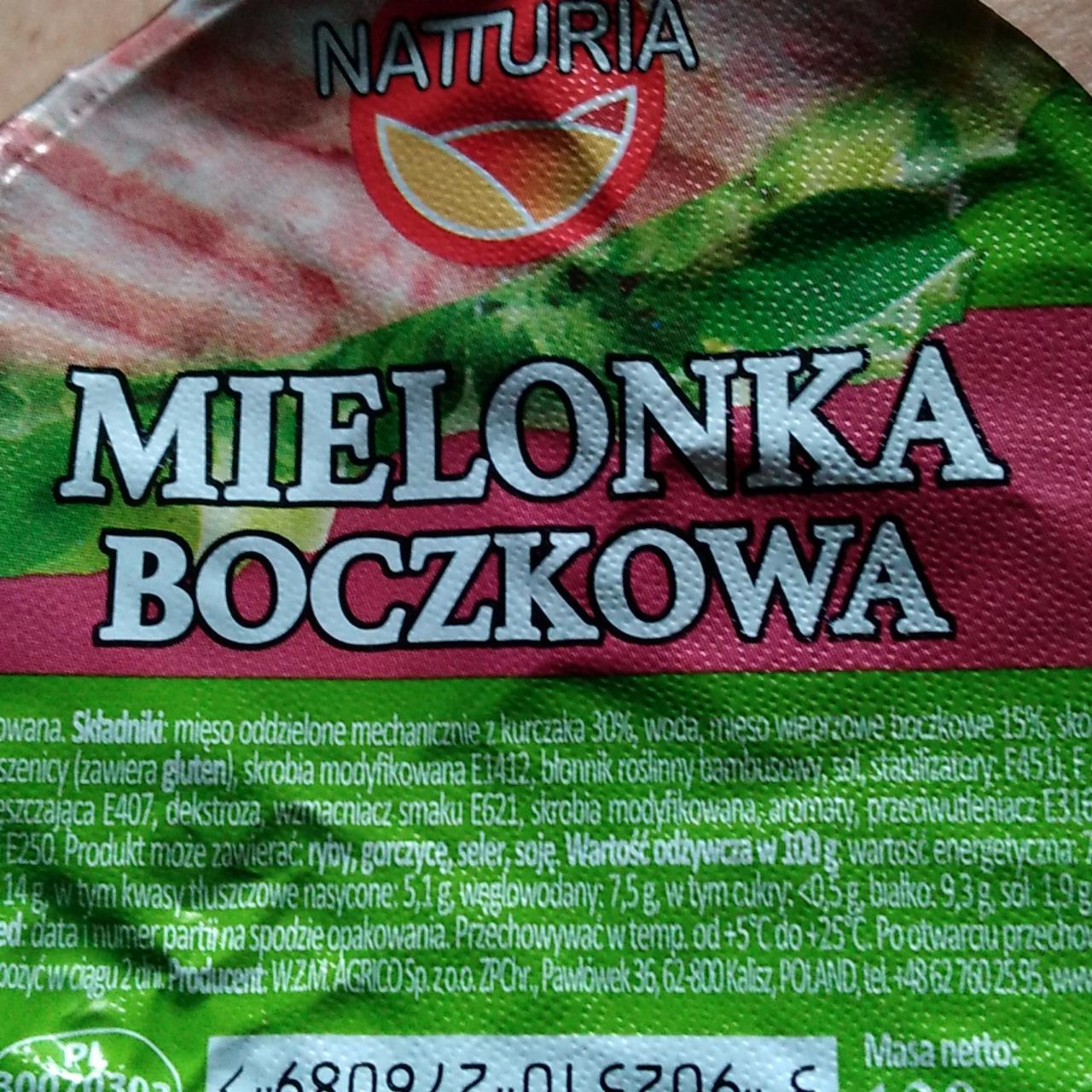 Zdjęcia - Mielonka Boczkowa NATTURIA