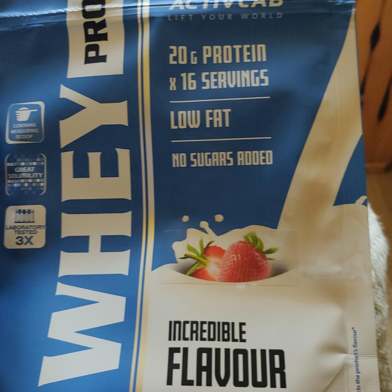 Zdjęcia - Whey protein strawberry Activlab