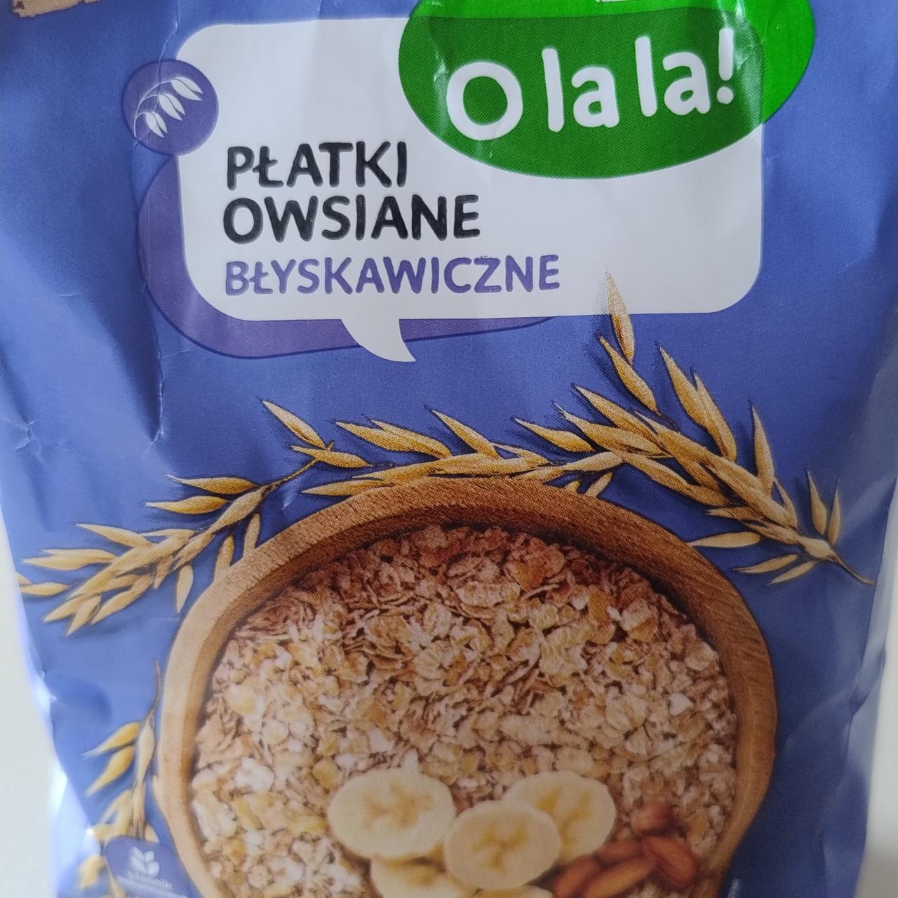 Zdjęcia - Płatki owsiane błyskawiczne O la la!