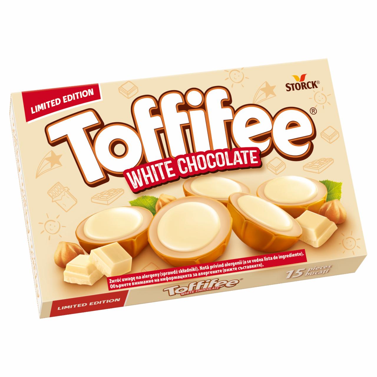 Zdjęcia - Toffifee Orzech laskowy w karmelu kremie i białej czekoladzie 125 g (15 sztuk)