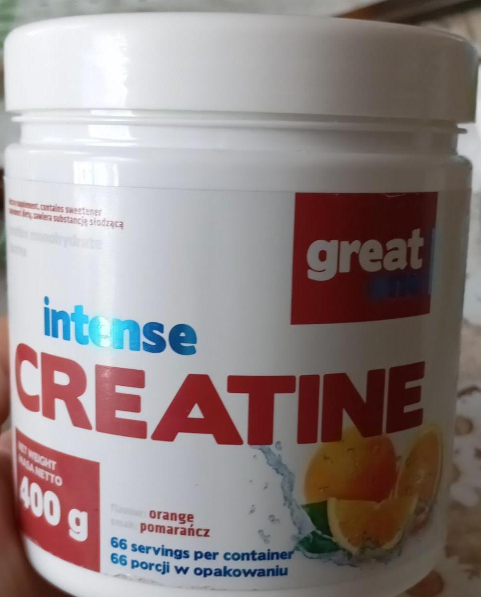 Zdjęcia - Intense creatine pomarańcz Great one