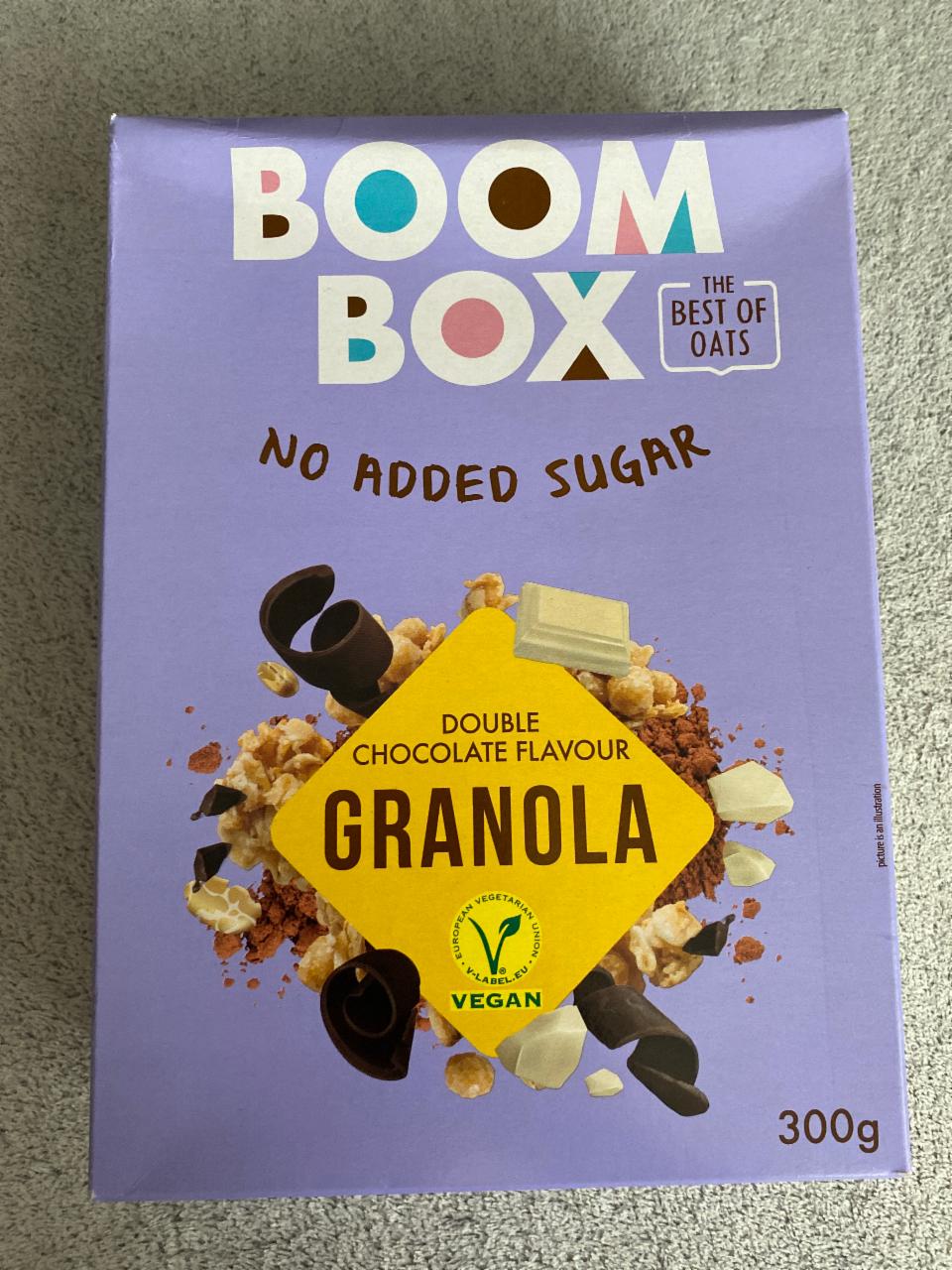 Zdjęcia - Double chocolate flavour granola Boom Box