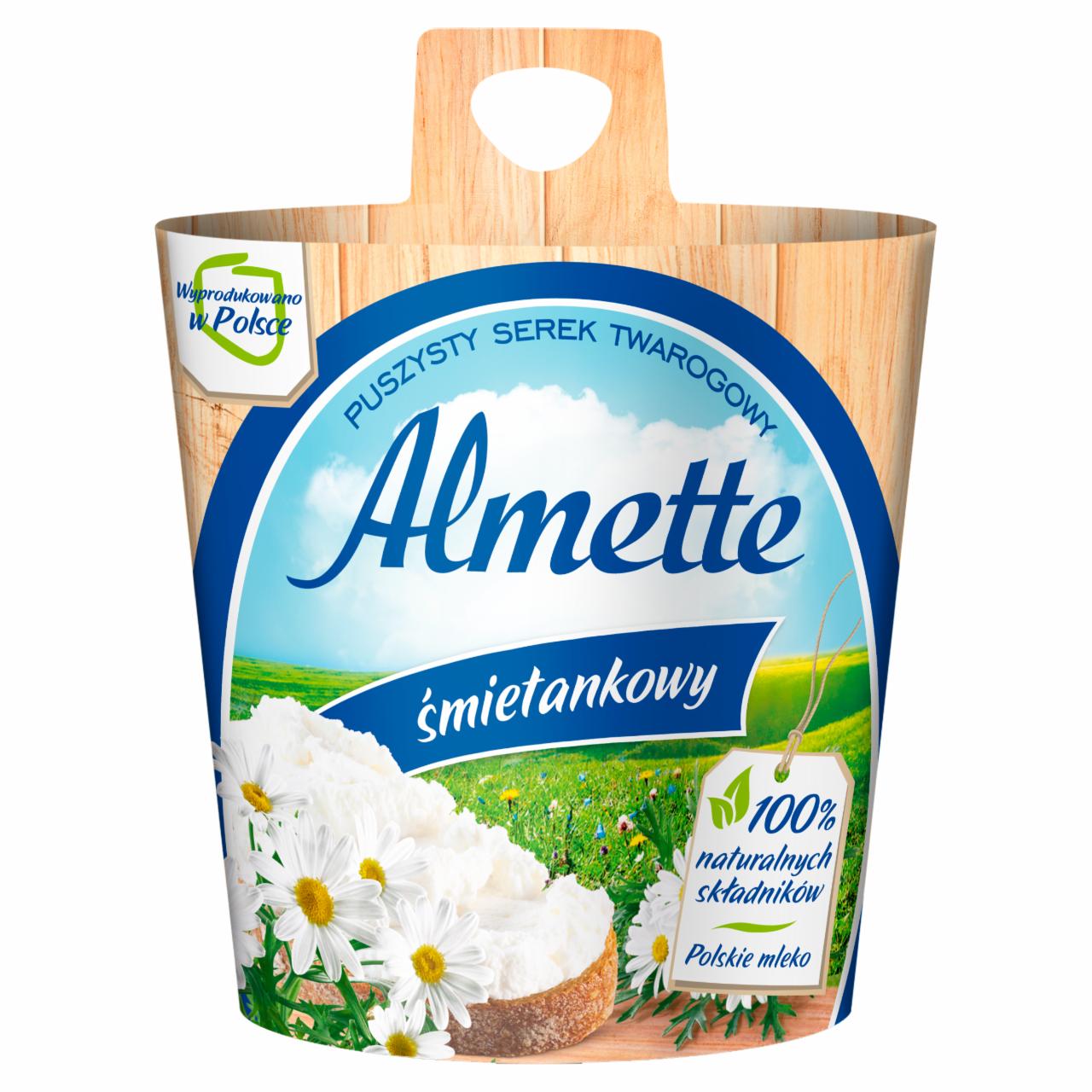 Zdjęcia - Almette Puszysty serek twarogowy śmietankowy 150 g