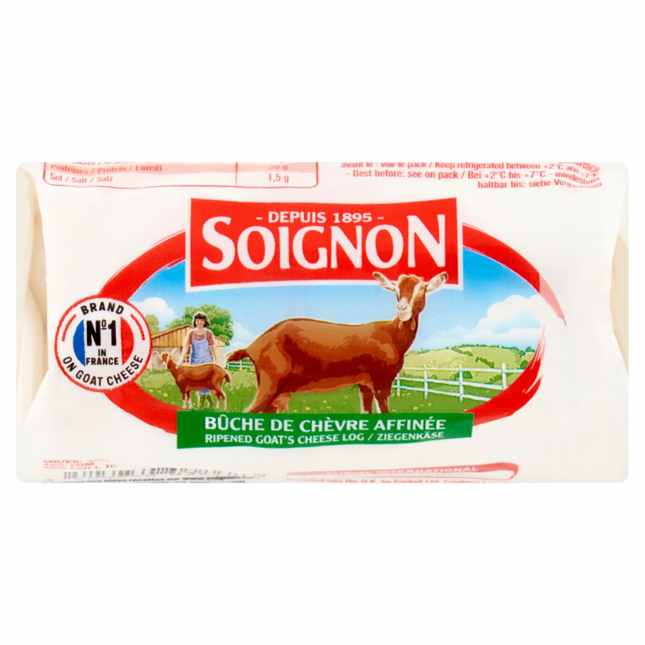 Zdjęcia - Soignon Roladka kozia pleśniowa 120 g 