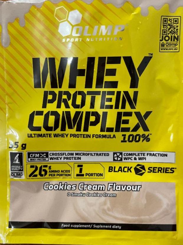 Zdjęcia - Olimp Whey protein complex Cookies Cream Flavour 35g