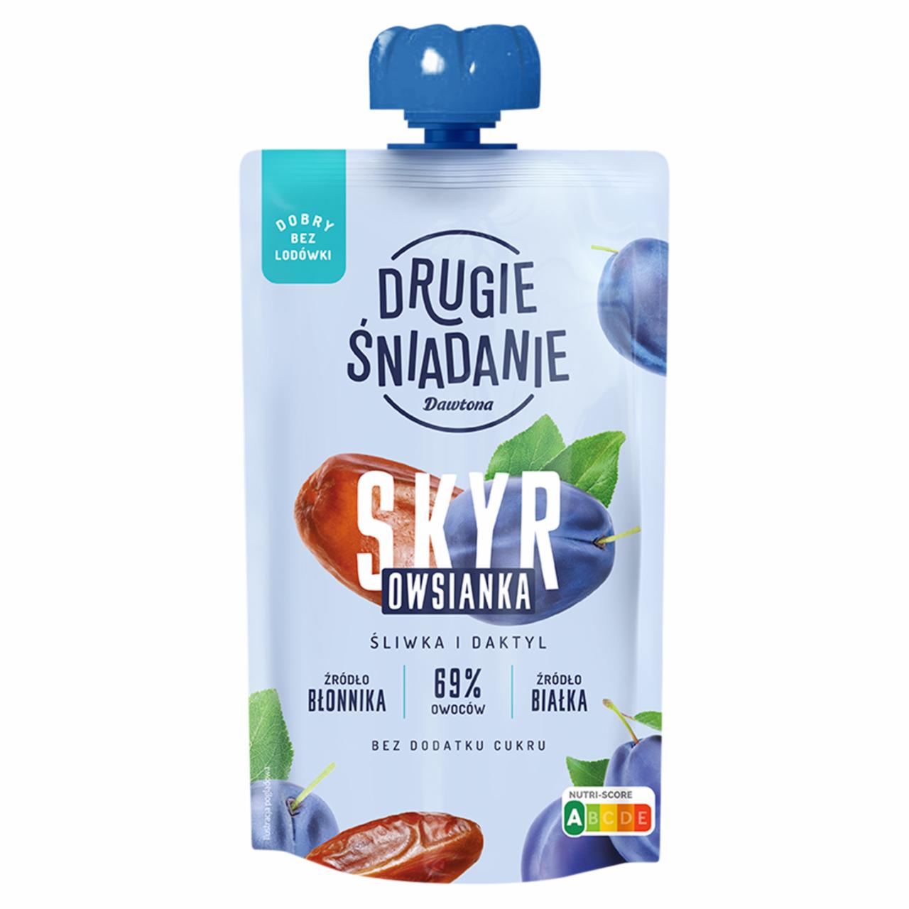 Zdjęcia - Drugie Śniadanie Skyr owsianka śliwka i daktyl 160 g