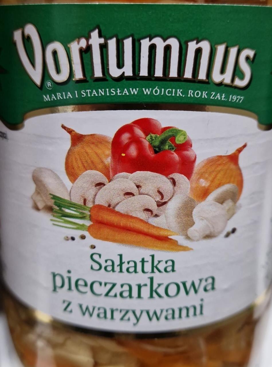 Zdjęcia - Sałatka pieczarkowa z warzywami Vortumnus