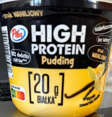 Zdjęcia - High protein pudding smak waniliowy Pilos